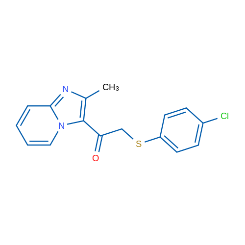 2-[(4-Chlorophenyl)sulfanyl]-1-{2-methylimidazo[1,2-a]pyridin-3-yl}ethan-1-one 1g
