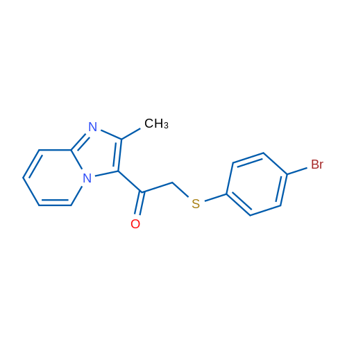 2-[(4-Bromophenyl)sulfanyl]-1-{2-methylimidazo[1,2-a]pyridin-3-yl}ethan-1-one 1g