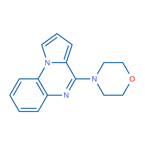 4-{pyrrolo[1,2-a]quinoxalin-4-yl}morpholine 1g