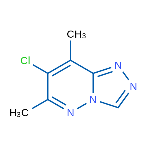 7-Chloro-6,8-dimethyl-[1,2,4]triazolo[4,3-b]pyridazine 1g