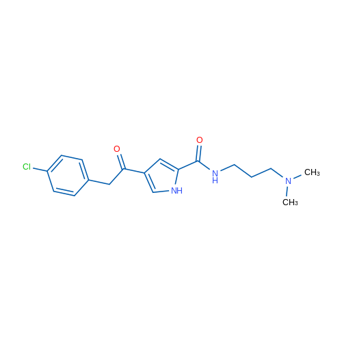 4-[2-(4-Chlorophenyl)acetyl]-N-[3-(dimethylamino)propyl]-1H-pyrrole-2-carboxamide 1g