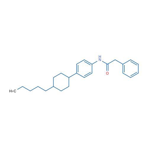 N-[4-(4-Pentylcyclohexyl)phenyl]-2-phenylacetamide 1g
