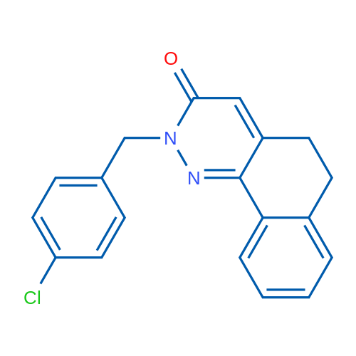 2-[(4-Chlorophenyl)methyl]-2H,3H,5H,6H-benzo[h]cinnolin-3-one 1g