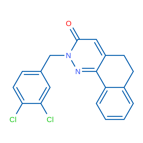 2-[(3,4-Dichlorophenyl)methyl]-2H,3H,5H,6H-benzo[h]cinnolin-3-one 1g