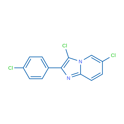 3,6-Dichloro-2-(4-chlorophenyl)imidazo[1,2-a]pyridine 1g