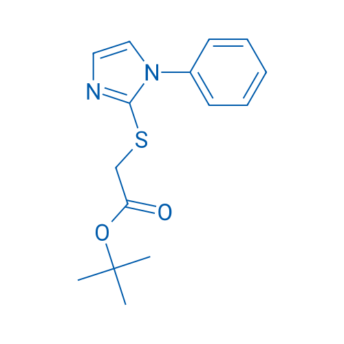 tert-Butyl 2-[(1-phenyl-1H-imidazol-2-yl)sulfanyl]acetate 1g