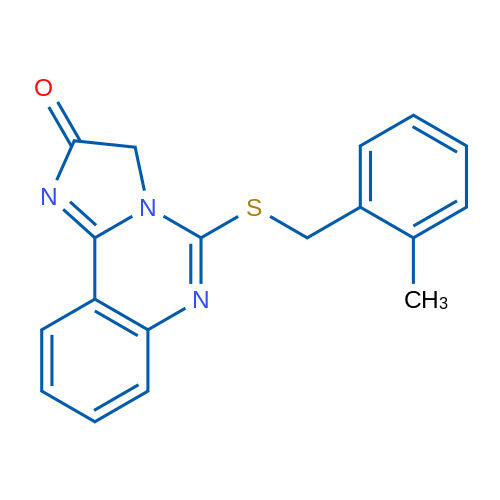 5-{[(2-methylphenyl)methyl]sulfanyl}-2H,3H-imidazo[1,2-c]quinazolin-2-one 1g