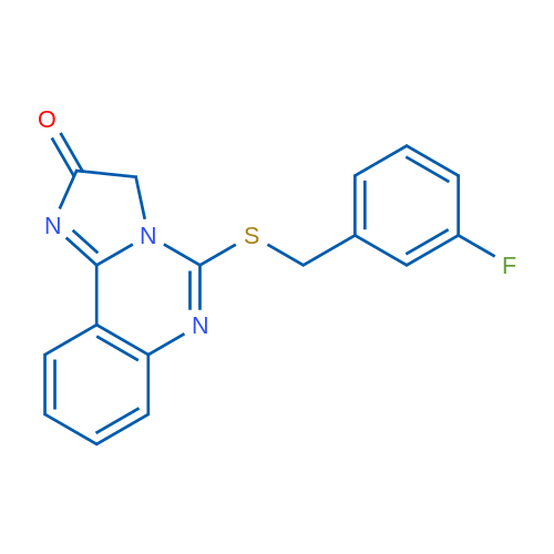 5-{[(3-fluorophenyl)methyl]sulfanyl}-2H,3H-imidazo[1,2-c]quinazolin-2-one 1g