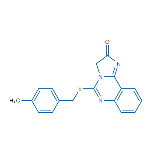 5-{[(4-methylphenyl)methyl]sulfanyl}-2H,3H-imidazo[1,2-c]quinazolin-2-one 1g