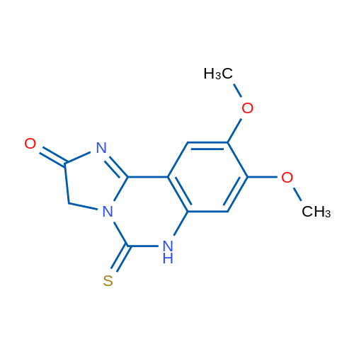8,9-Dimethoxy-5-sulfanylidene-2H,3H,5H,6H-imidazo[1,2-c]quinazolin-2-one 1g