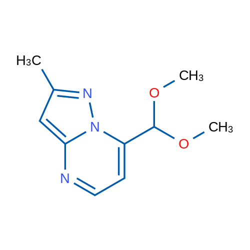 7-(Dimethoxymethyl)-2-methylpyrazolo[1,5-a]pyrimidine 1g