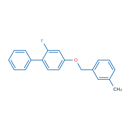 2-Fluoro-4-[(3-methylphenyl)methoxy]-1,1'-biphenyl 1g