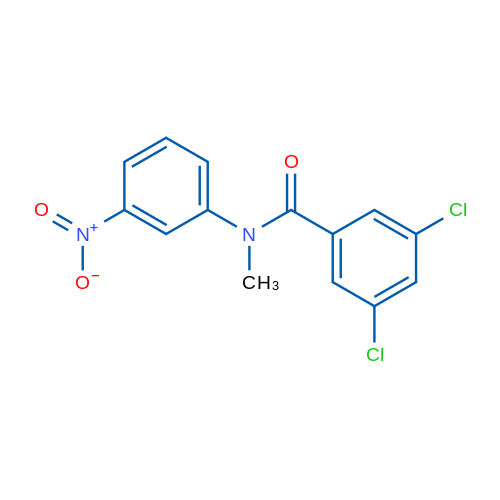 3,5-Dichloro-N-methyl-N-(3-nitrophenyl)benzamide 1g