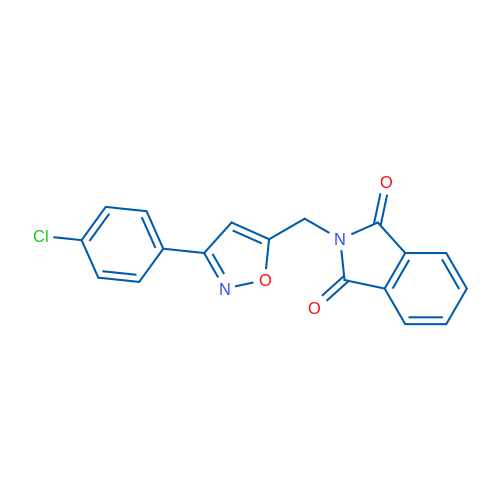 2-{[3-(4-chlorophenyl)-1,2-oxazol-5-yl]methyl}-2,3-dihydro-1H-isoindole-1,3-dione 1g