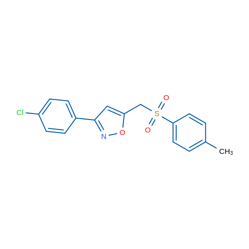 3-(4-Chlorophenyl)-5-[(4-methylbenzenesulfonyl)methyl]-1,2-oxazole 1g