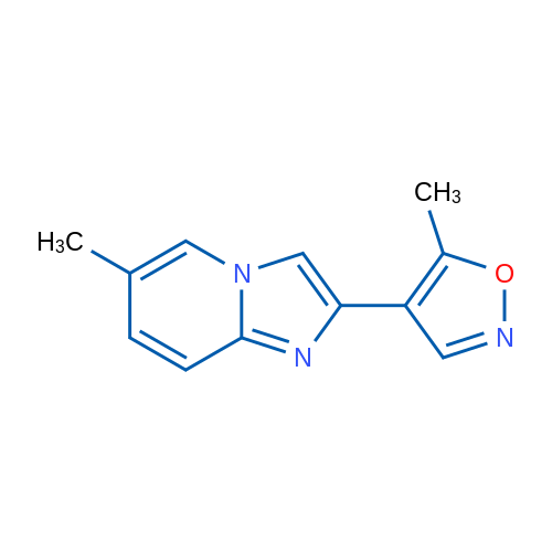 5-Methyl-4-{6-methylimidazo[1,2-a]pyridin-2-yl}-1,2-oxazole 1g