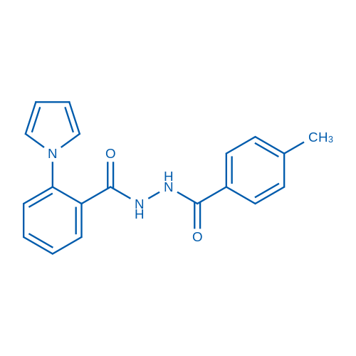 4-Methyl-N'-[2-(1H-pyrrol-1-yl)benzoyl]benzohydrazide 10mg