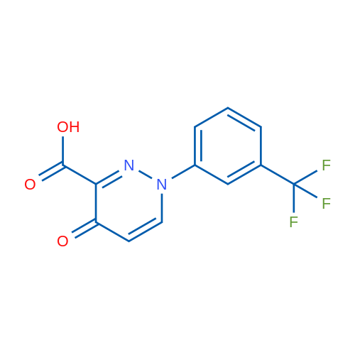 4-Oxo-1-[3-(trifluoromethyl)phenyl]-1,4-dihydropyridazine-3-carboxylic acid 1g