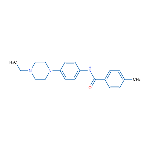 N-[4-(4-Ethylpiperazin-1-yl)phenyl]-4-methylbenzamide 1g