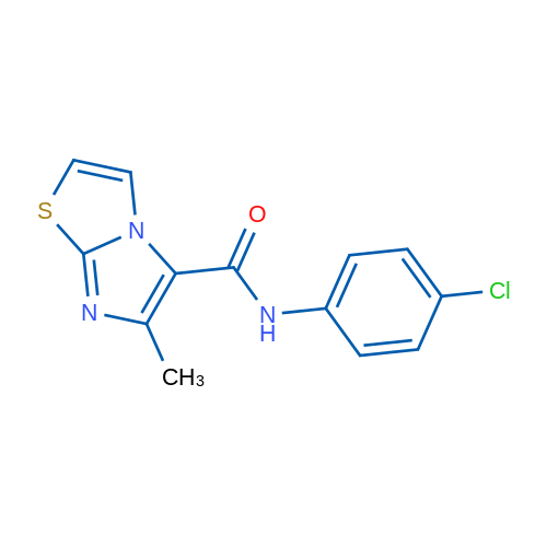 N-(4-Chlorophenyl)-6-methylimidazo[2,1-b][1,3]thiazole-5-carboxamide 1g