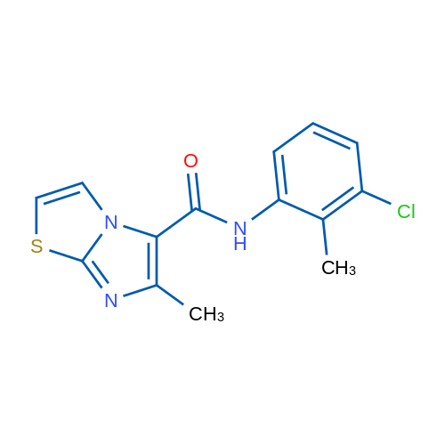 N-(3-Chloro-2-methylphenyl)-6-methylimidazo[2,1-b][1,3]thiazole-5-carboxamide 1g