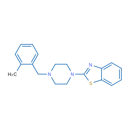 2-{4-[(2-methylphenyl)methyl]piperazin-1-yl}-1,3-benzothiazole 1g