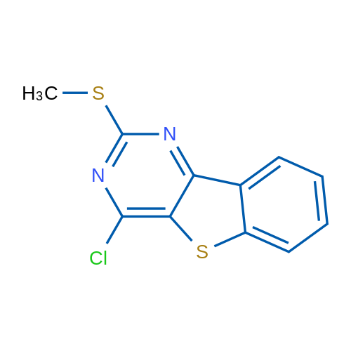 6-Chloro-4-(methylsulfanyl)-8-thia-3,5-diazatricyclo[7.4.0.0^{2,7}]trideca-1(9),2,4,6,10,12-hexaene 1g