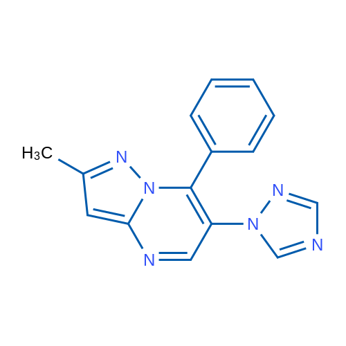 1-{2-methyl-7-phenylpyrazolo[1,5-a]pyrimidin-6-yl}-1H-1,2,4-triazole 1g