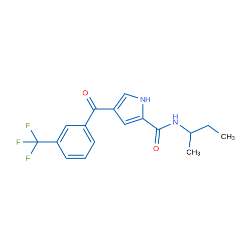 N-(Butan-2-yl)-4-[3-(trifluoromethyl)benzoyl]-1H-pyrrole-2-carboxamide 1g