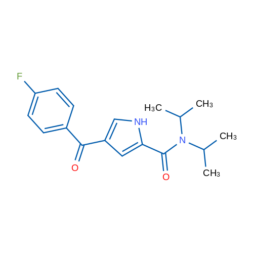 4-(4-Fluorobenzoyl)-N,N-bis(propan-2-yl)-1H-pyrrole-2-carboxamide 1g