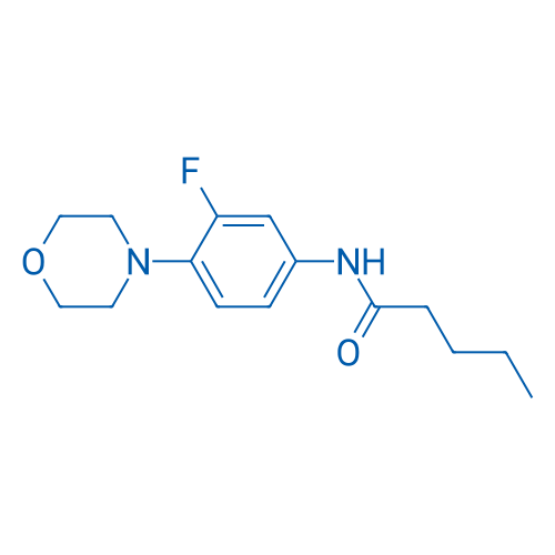 N-[3-Fluoro-4-(morpholin-4-yl)phenyl]pentanamide 1g