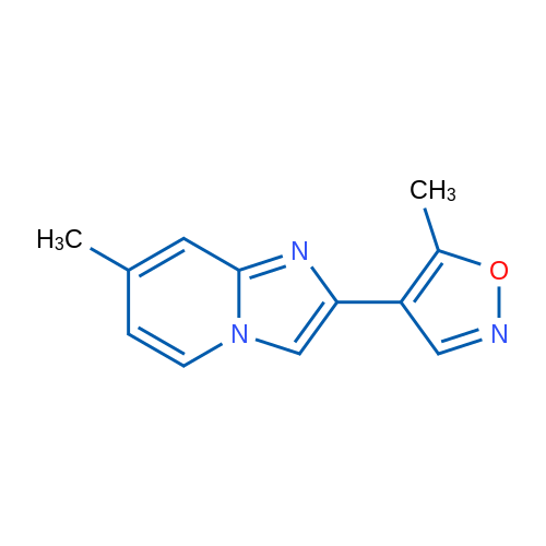 5-Methyl-4-{7-methylimidazo[1,2-a]pyridin-2-yl}-1,2-oxazole 1g