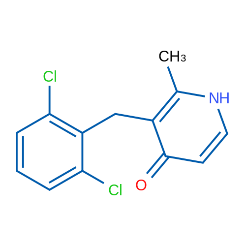 3-[(2,6-Dichlorophenyl)methyl]-2-methyl-1,4-dihydropyridin-4-one 1g