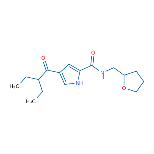 4-(2-Ethylbutanoyl)-N-[(oxolan-2-yl)methyl]-1H-pyrrole-2-carboxamide 1g