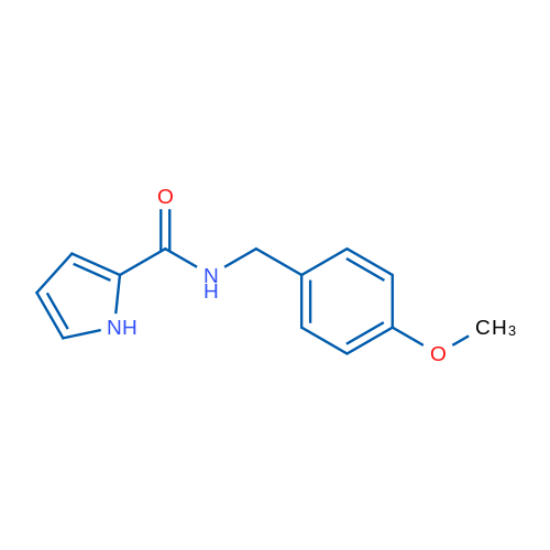 N-[(4-Methoxyphenyl)methyl]-1H-pyrrole-2-carboxamide 1g