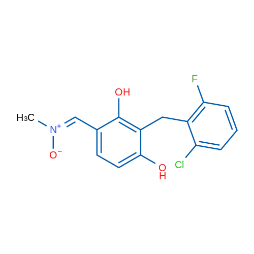 (Z)-({3-[(2-chloro-6-fluorophenyl)methyl]-2,4-dihydroxyphenyl}methylidene)(methyl)oxidoazanium 1g