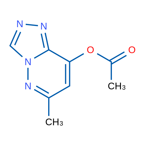 6-Methyl-[1,2,4]triazolo[4,3-b]pyridazin-8-yl acetate 10mg