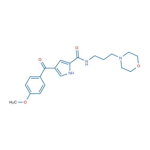 4-(4-Methoxybenzoyl)-N-[3-(morpholin-4-yl)propyl]-1H-pyrrole-2-carboxamide 1g