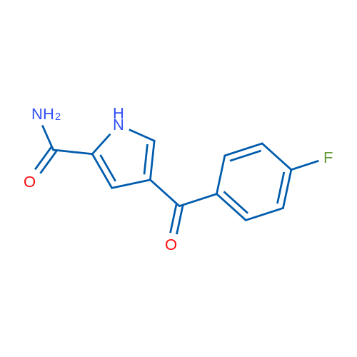 4-(4-Fluorobenzoyl)-1H-pyrrole-2-carboxamide 1g