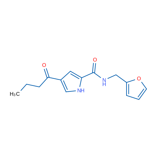 4-Butanoyl-N-[(furan-2-yl)methyl]-1H-pyrrole-2-carboxamide 1g