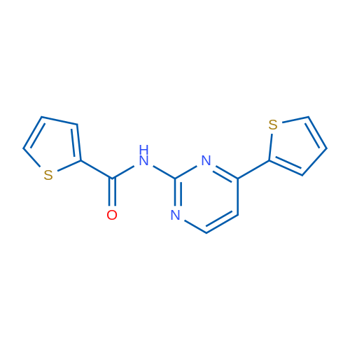 N-[4-(Thiophen-2-yl)pyrimidin-2-yl]thiophene-2-carboxamide 1g