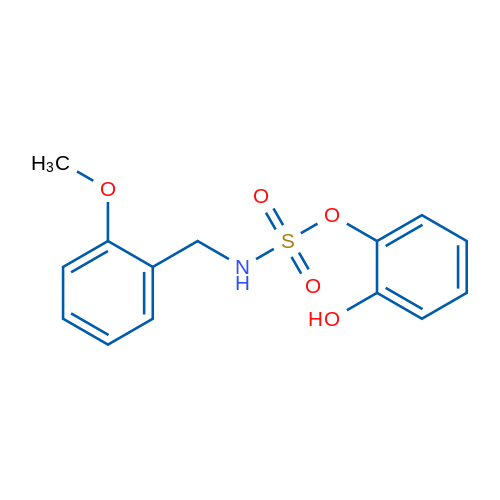 2-Hydroxyphenyl N-[(2-methoxyphenyl)methyl]sulfamate 1g