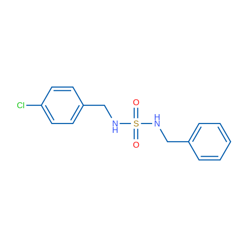 (Benzylsulfamoyl)[(4-chlorophenyl)methyl]amine 1g