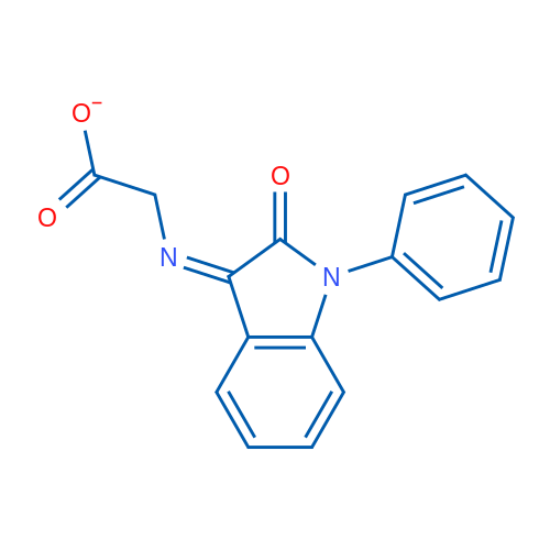 [(3Z)-2-Oxo-1-phenyl-2,3-dihydro-1H-indol-3-ylidene]amino acetate 1g