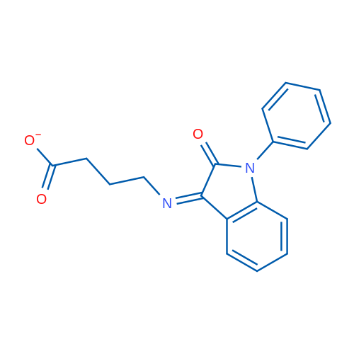 [(3Z)-2-Oxo-1-phenyl-2,3-dihydro-1H-indol-3-ylidene]amino butanoate 1g