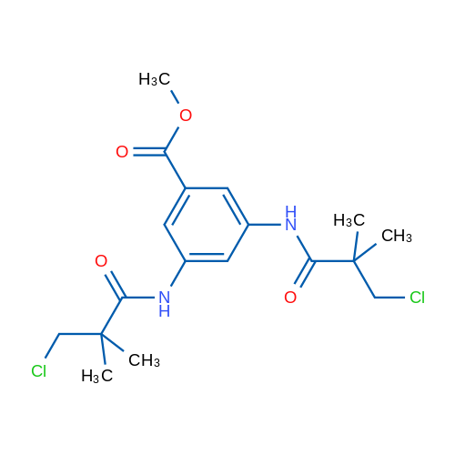 Methyl 3,5-bis(3-chloro-2,2-dimethylpropanamido)benzoate 1g