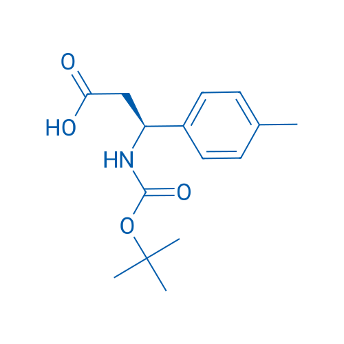 (S)-3-((tert-Butoxycarbonyl)amino)-3-(p-tolyl)propanoic acid 250mg