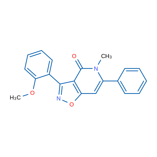 3-(2-Methoxyphenyl)-5-methyl-6-phenylisoxazolo[4,5-c]pyridin-4(5H)-one 1g