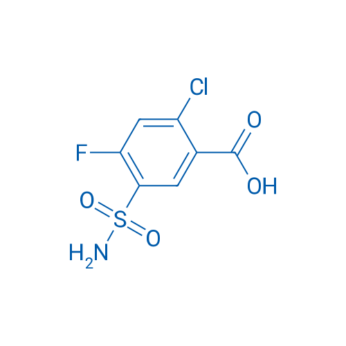 2-Chloro-4-fluoro-5-sulfamoylbenzoic acid 25g