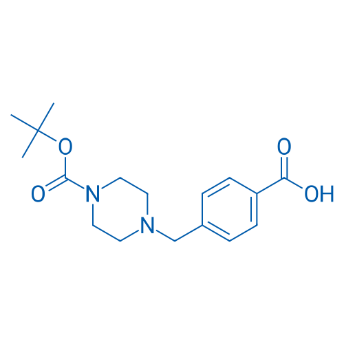 4-(4-Carboxybenzyl)piperazine-1-carboxylic acid tert-butyl ester 10g